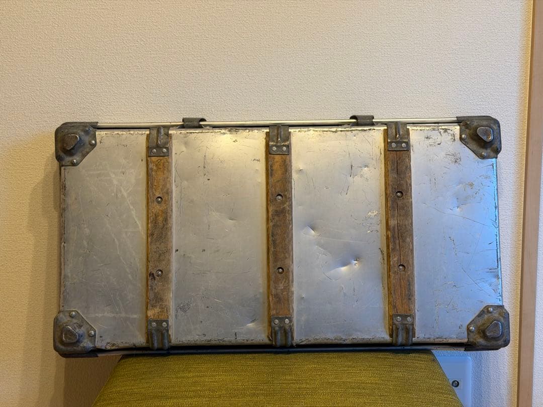 Zarges ビンテージ　折りたたみ式アルミコテナ