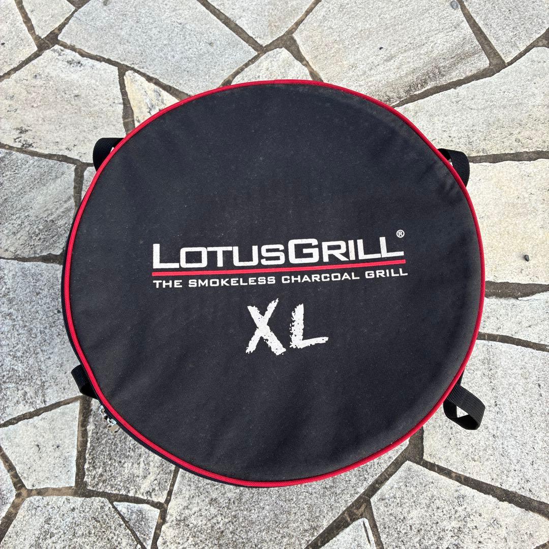 LOTUSGRILL XL ロータスグリル　無煙バーベキューグリル　レッド