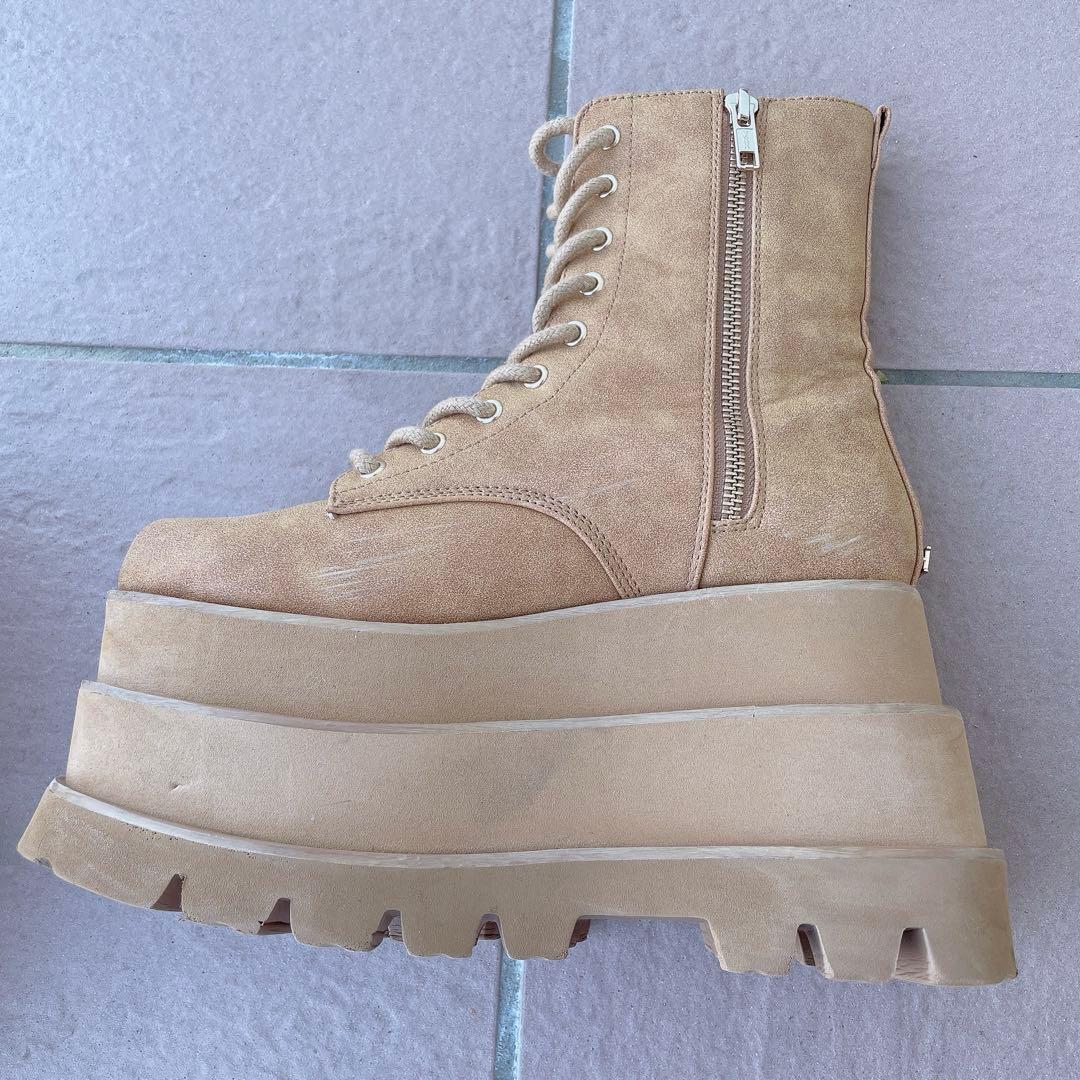 Darich トリプルソールエンジニアブーツ キャメル M