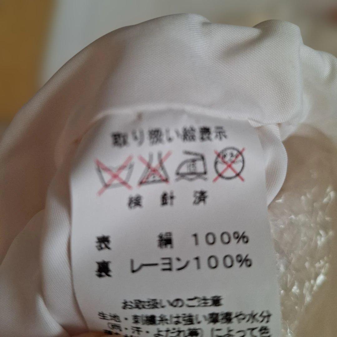 男の子お宮参りセット　正絹着物　ベビードレス