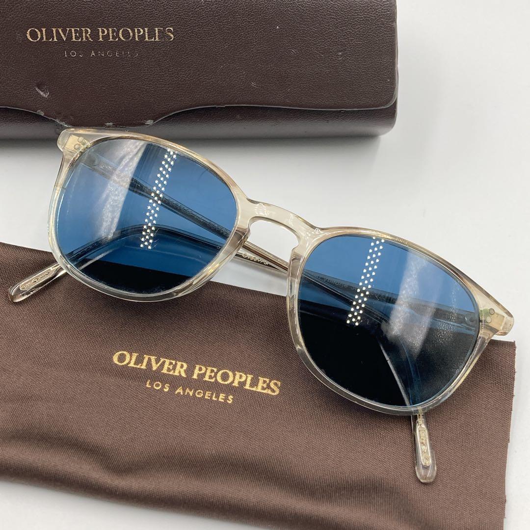【美品】オリバーピープルズ サングラス OV5397SF クリア ブルー