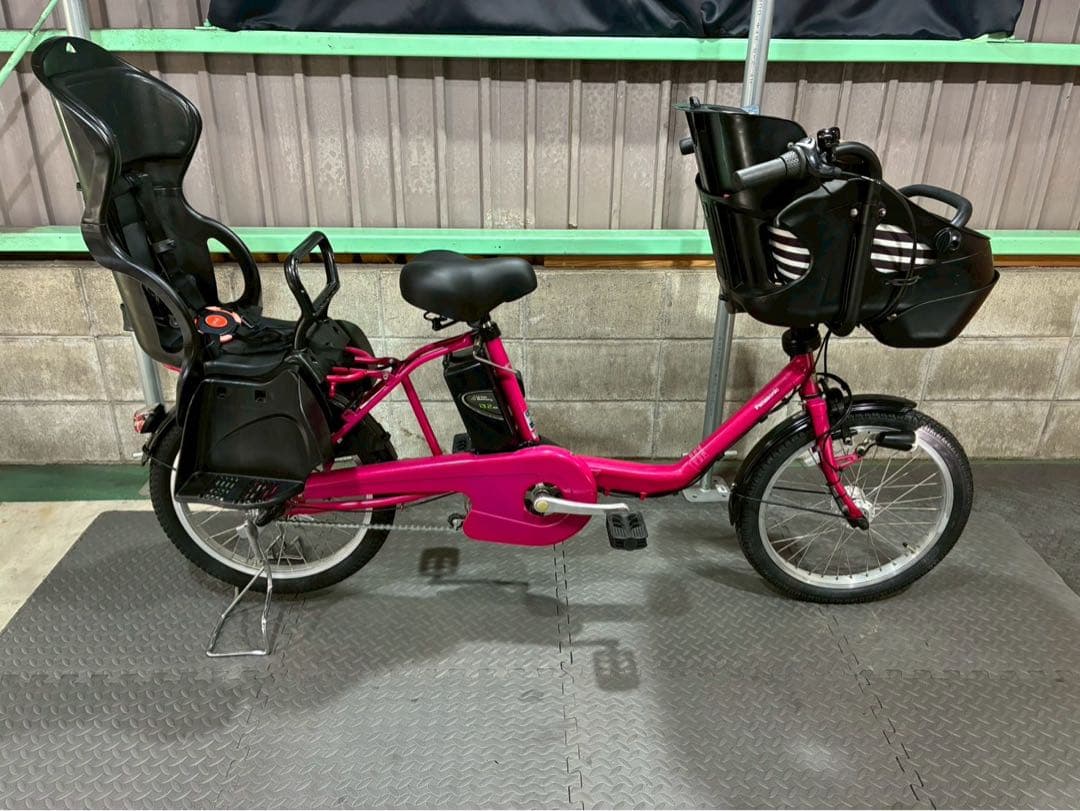 №8616 電動自転車　パナソニック　ギュット 20インチ ピンク