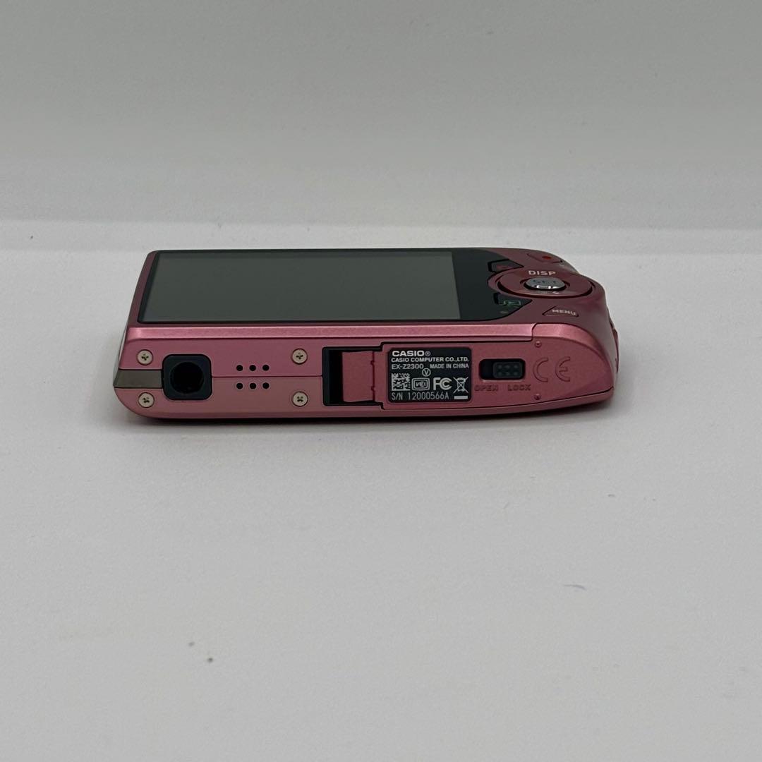 【極美品】CASIO EX-Z2300 ピンク コンパクトデジタルカメラ 動作品