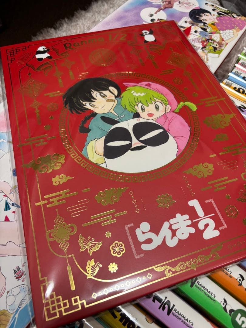 全巻初版帯付き らんま1/2 ワイド版 復刻版BOX 複製原画 セット