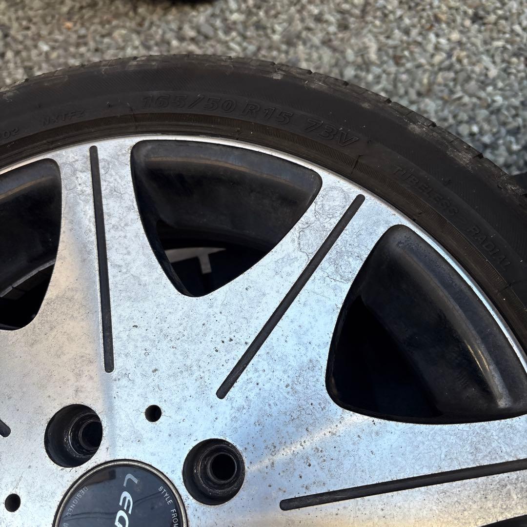 15インチ ホイールセット　4本