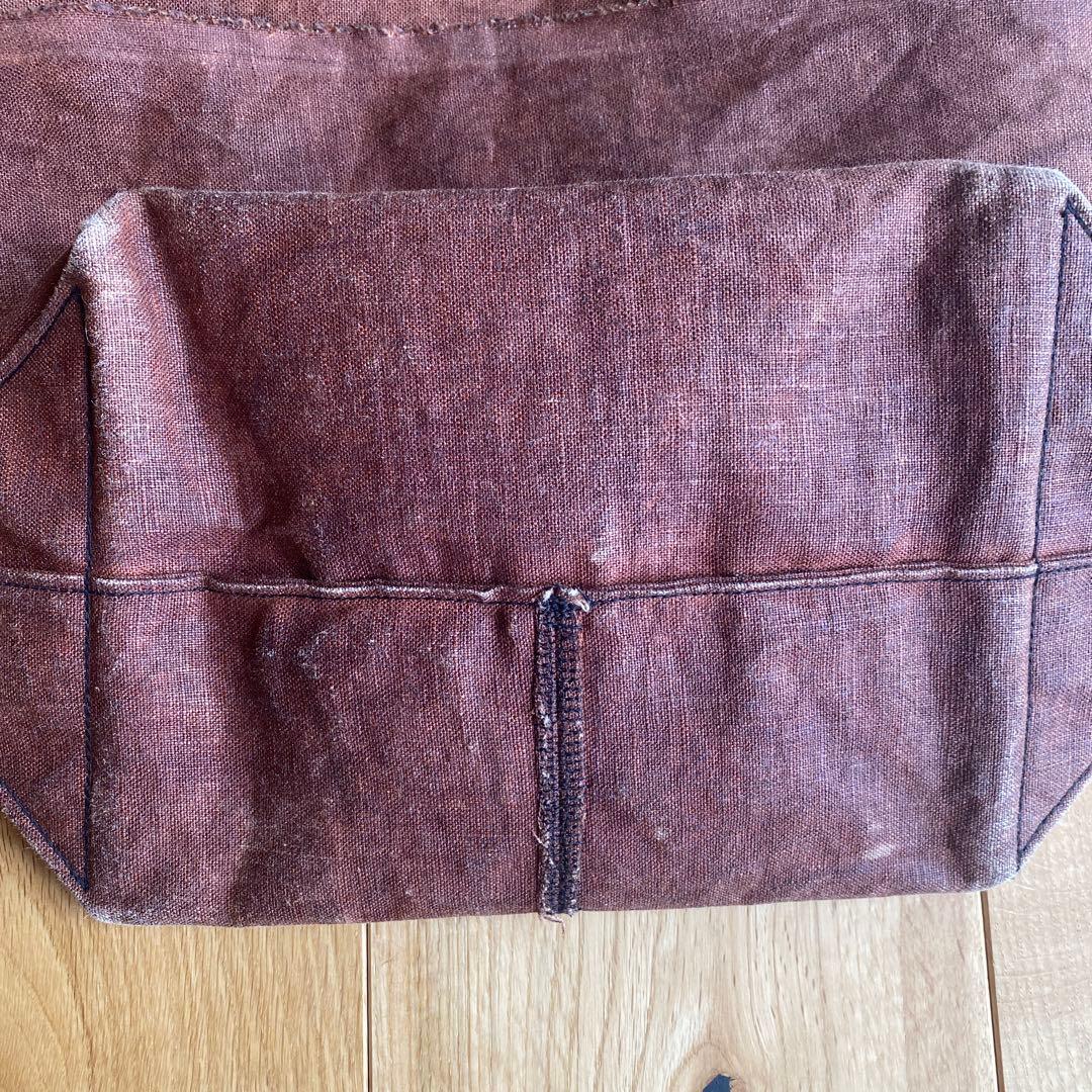 yurukuru 柿渋染め　バック　ブラウン