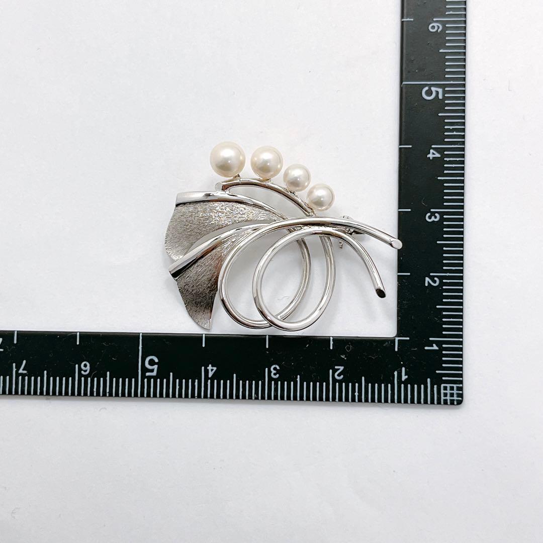 極美品✨MIKIMOTO ミキモト パール　ブローチ　コサージュ
