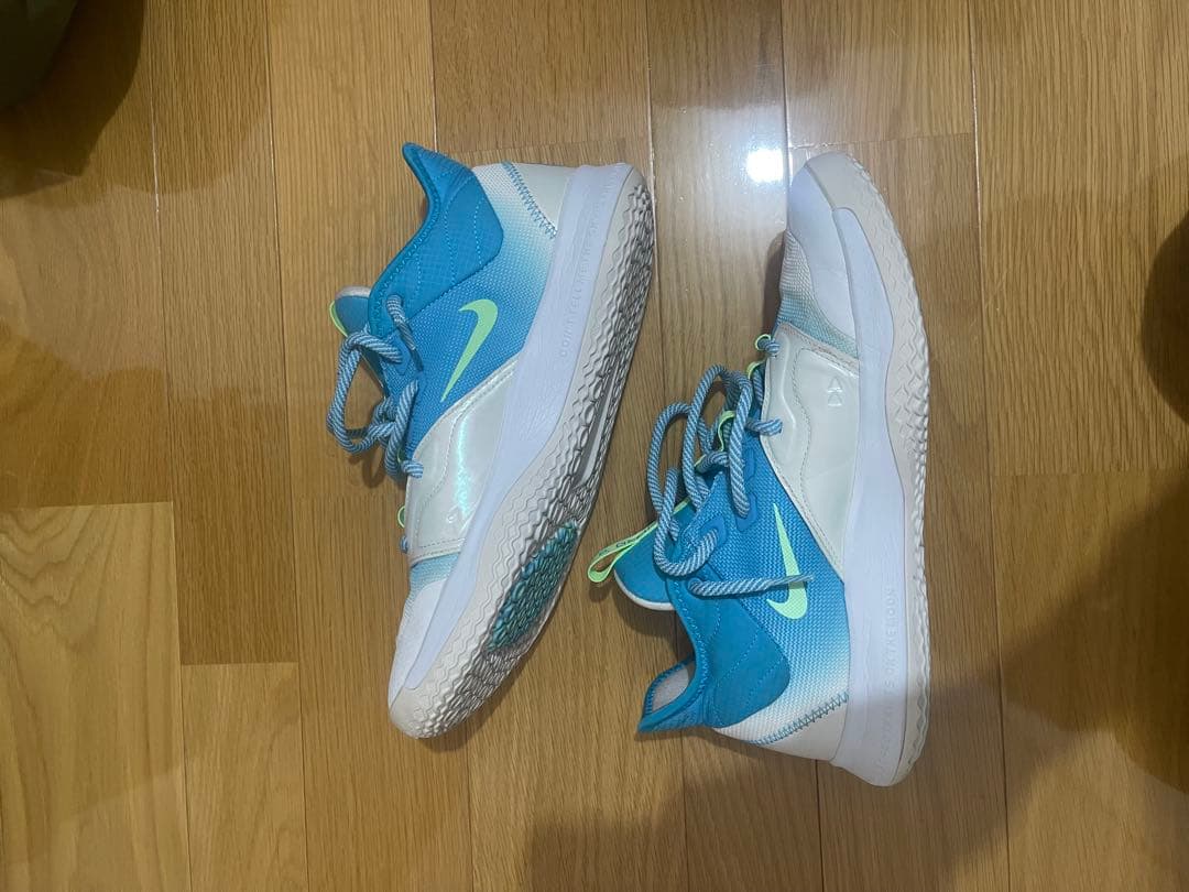 PG３　ルアー　Nike バスケットボールシューズ 青白