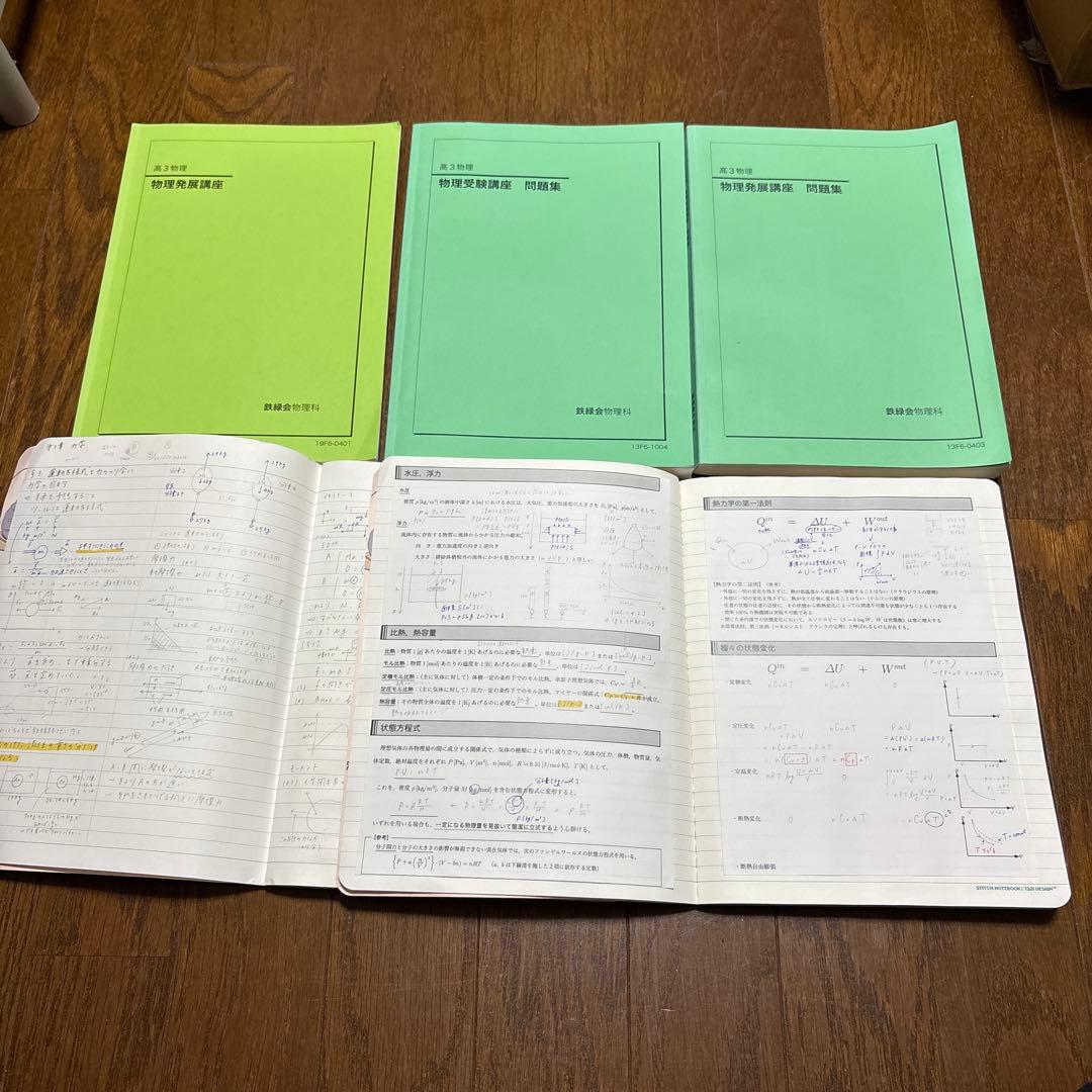 鉄緑会 高３ 物理 セット