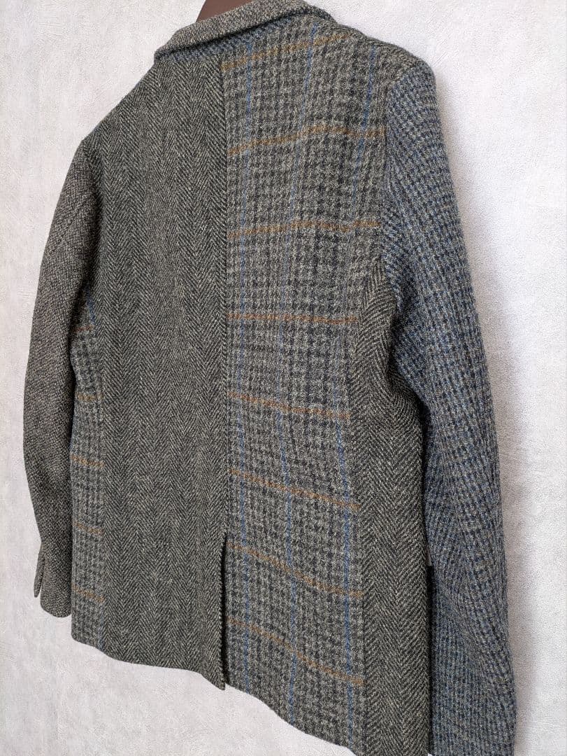 ★Harris Tweed BEAUTY&YOUTH テーラードジャケット L