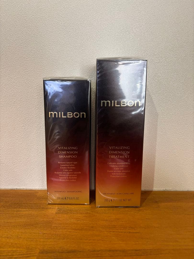 【セット販売】ミルボン バイタライジング ディメンション Sh&Tr