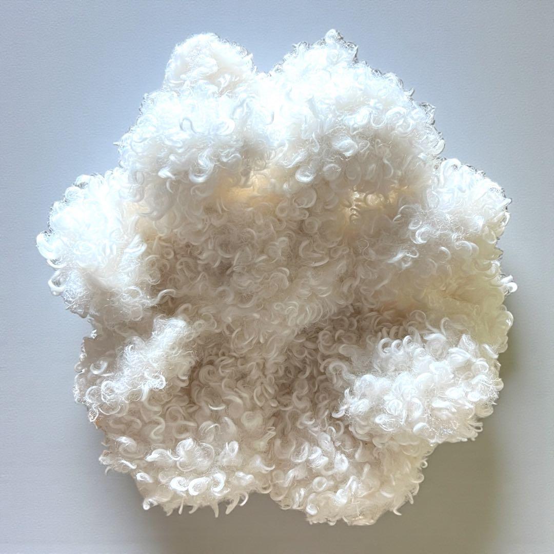 海外限定【レア】九尾 ZIMOMO ラブブ カールヘア ホワイト