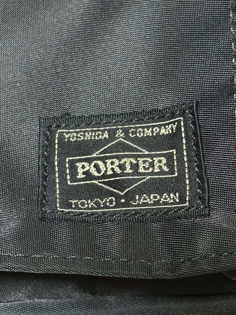 超美品 PORTER ブラック ショルダーバッグ ポーター