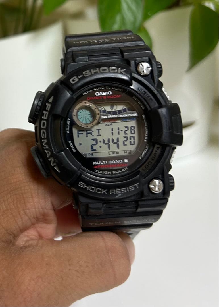 CASIO G-SHOCK FROGMAN デジタル腕時計