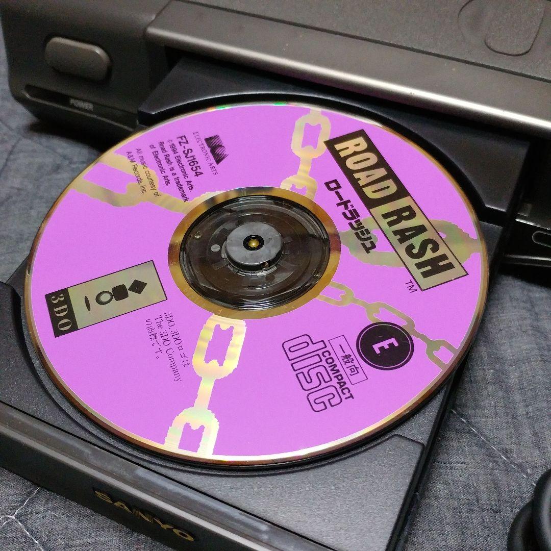 【動作確認済】SANYO 3DO TRY ＋ ロードラッシュ ROAD RUSH