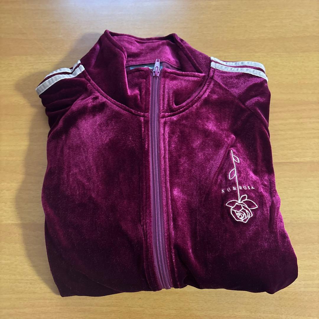 BUCK-TICK SUBROSA トラックジャケット BURGUNDY