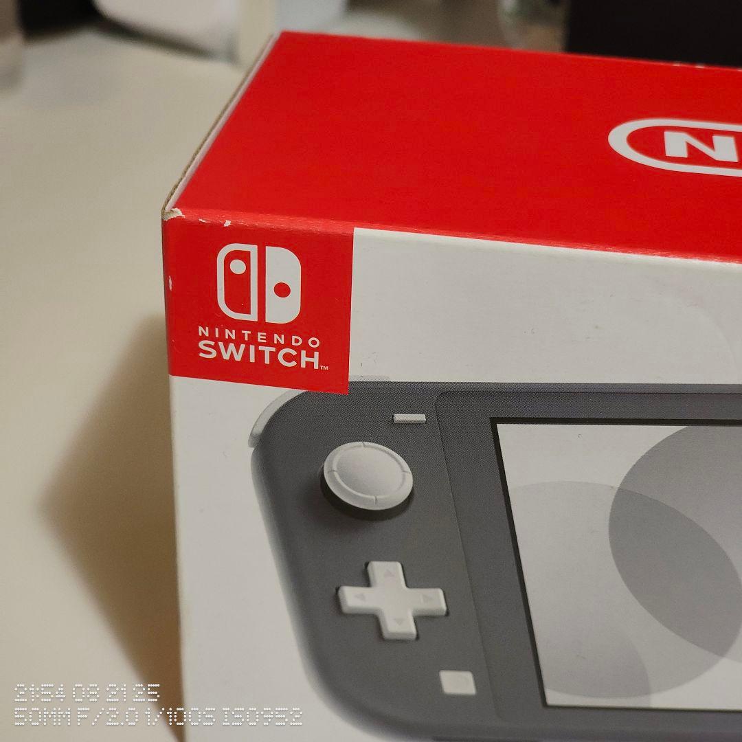 Nintendo Switch Lite グレー 本体 箱あり