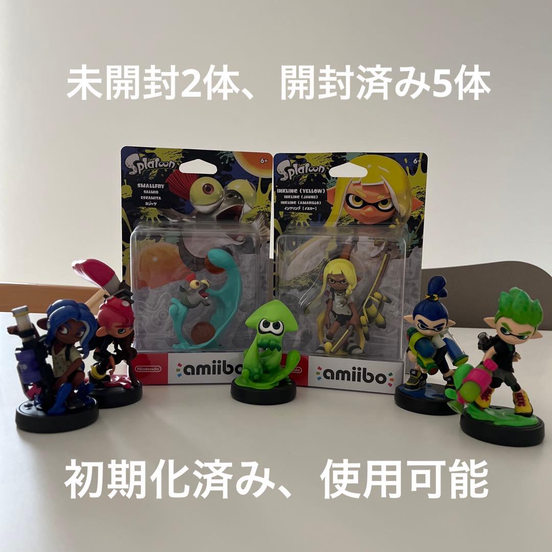 amiibo アミーボ Splatoon スプラトゥーン　まとめ　セット