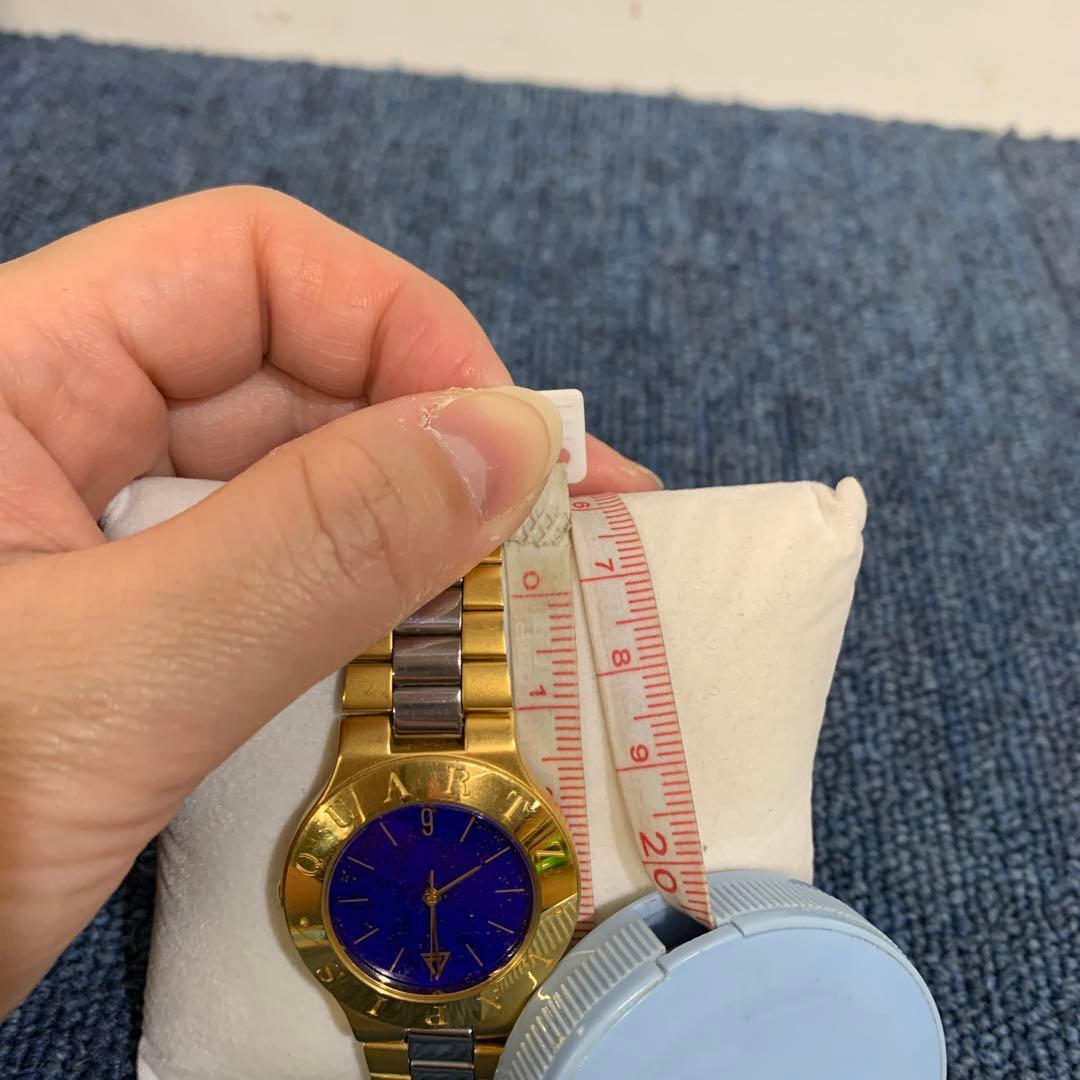 希少　ラピスクラブ【ラピスの腕時計】