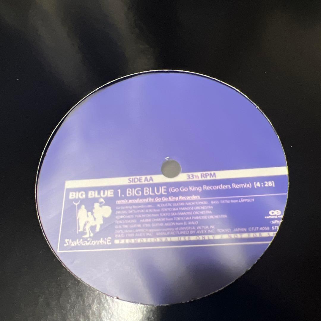 SHAKAZOMBIE BIG BLUE レコード