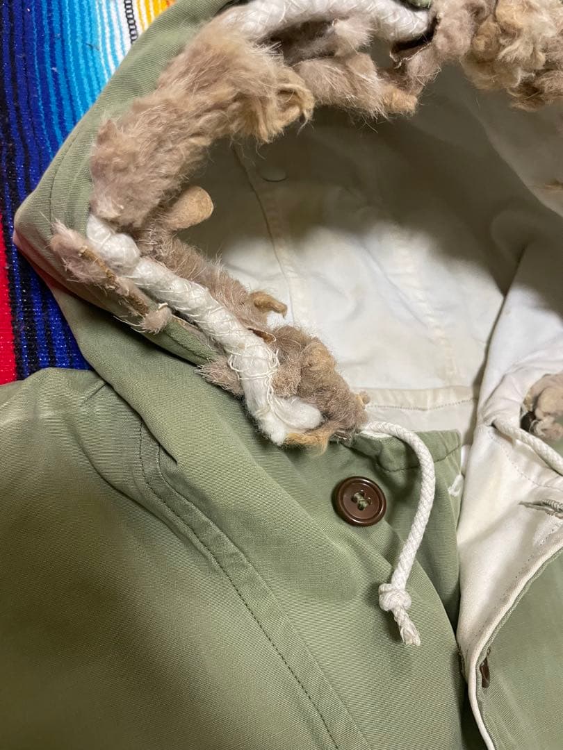 40s 米軍 スノーパーカー スモッグ U.S.Army リバーシブル M-42