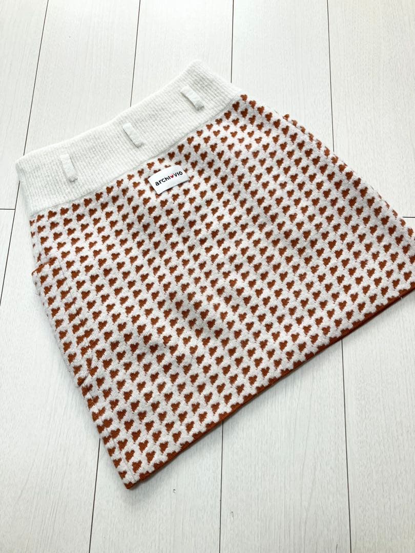 (美品)アルチビオarchivioニットプルオーバー・スカートサイズ36