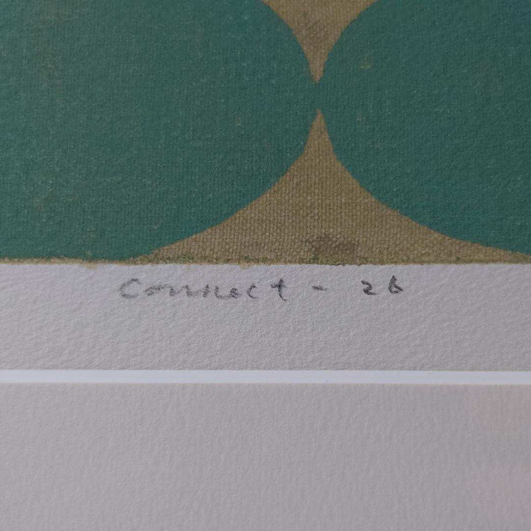 黒木周「Connect-26」クロスグラフ 2020年 IDEE取扱版画家