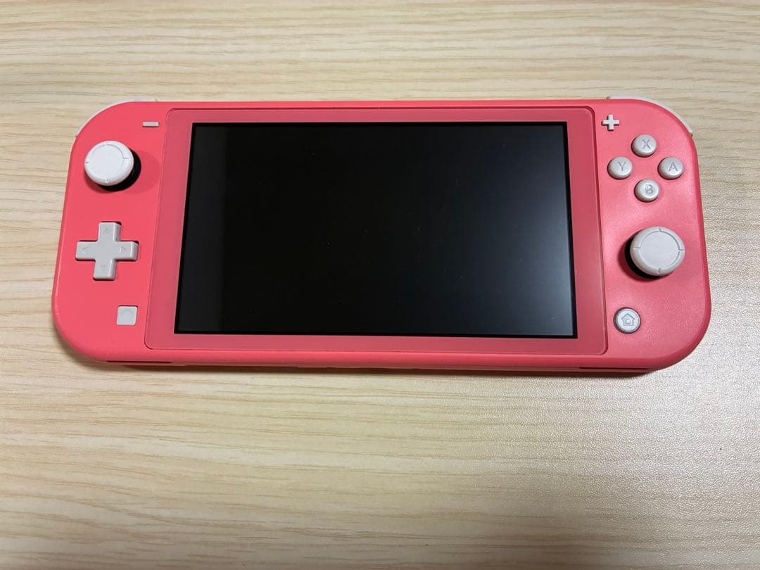 Switch Lite コーラル本体 ジャンク スティック不良 SD128G付き