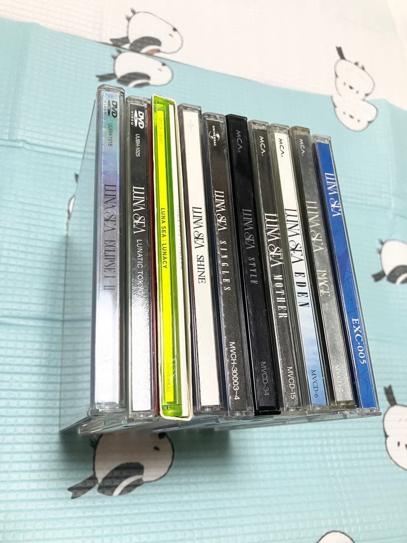 LUNA SEA CD ALBUM(8種)+DVD(2種)セット