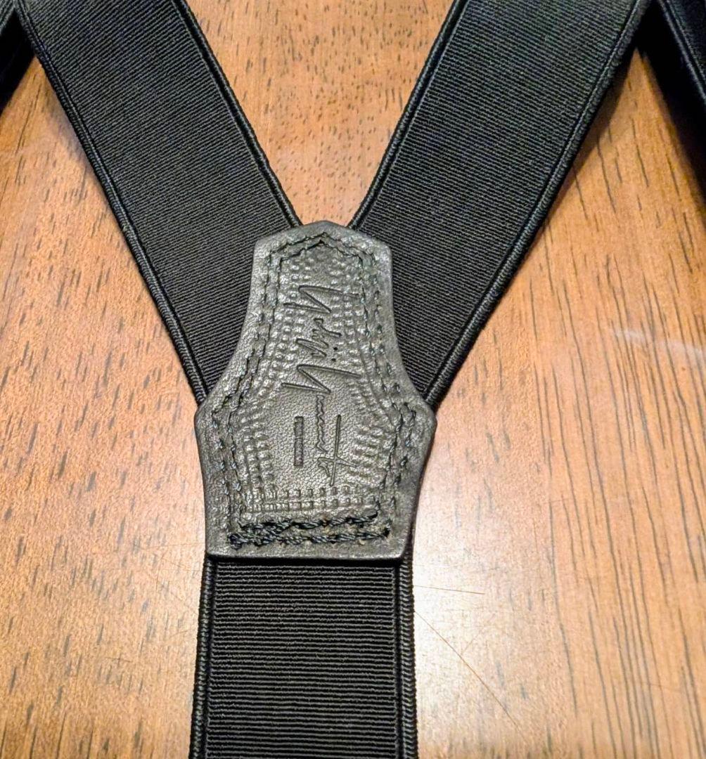 ヨウジヤマモト プールオム サスペンダー HT-Q30-299-I-M