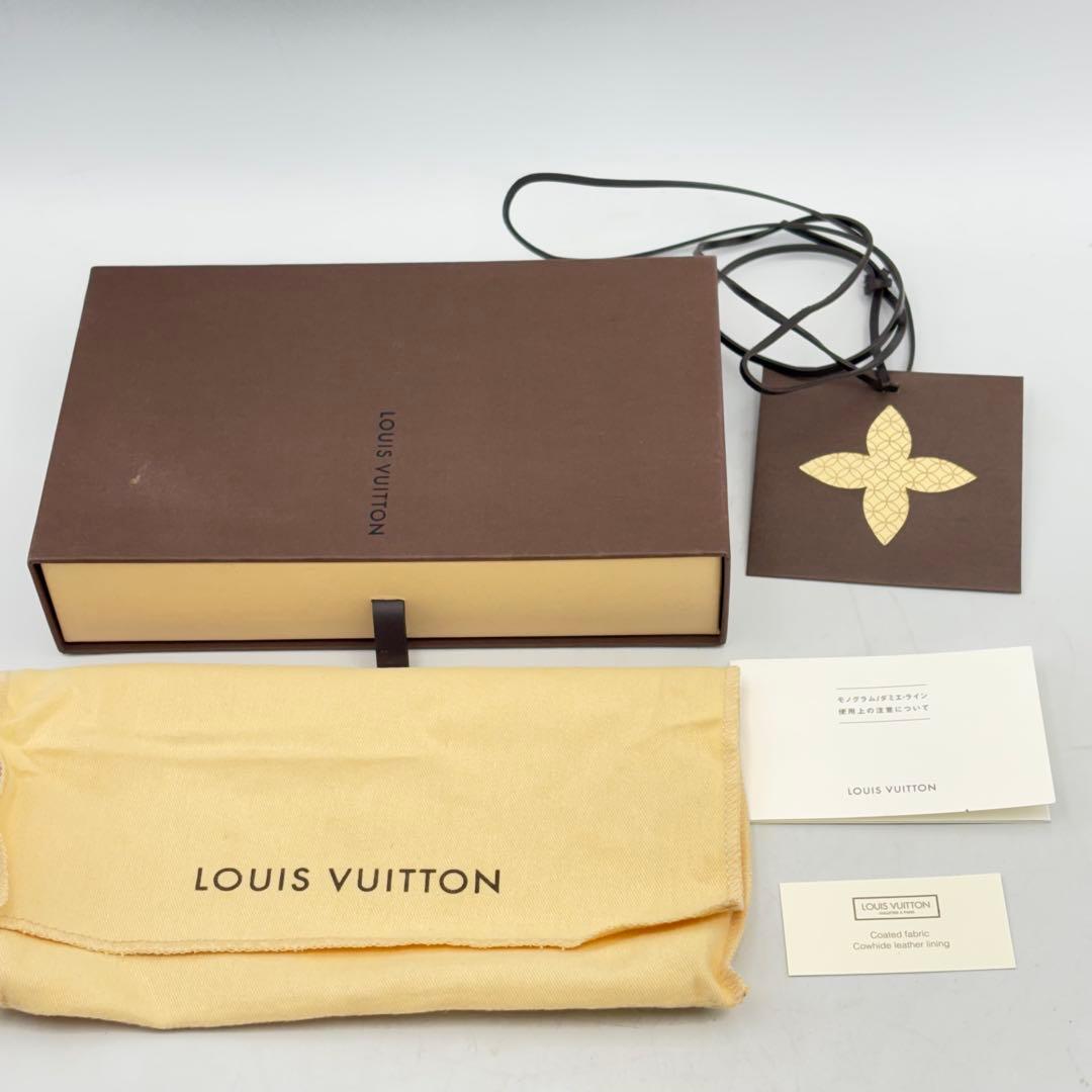 ルイヴィトン ダミエ アズールジッピー ウォレット 1108-S7303t