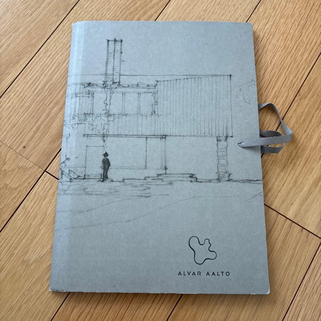ALVAR AALTO 建築スケッチノート　書類ケース