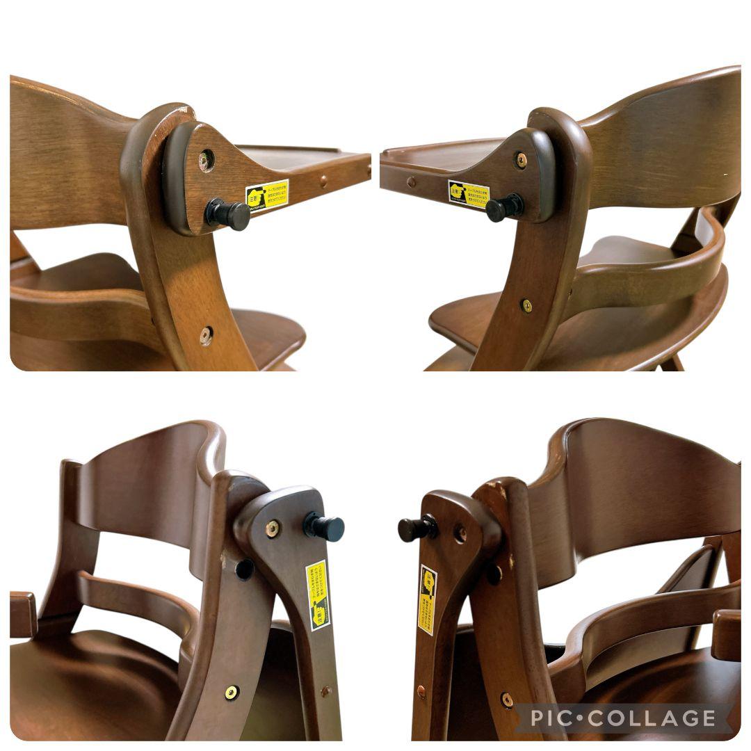 【美品】 大和屋 すくすくハイチェアプラス テーブル ガード YAMATOYA