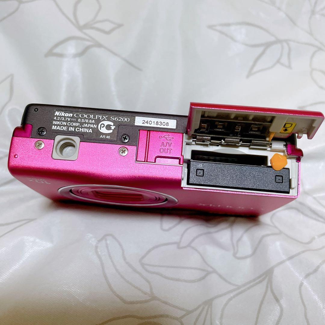 Nikon COOLPIX S6200 ピンク 動作不良あり