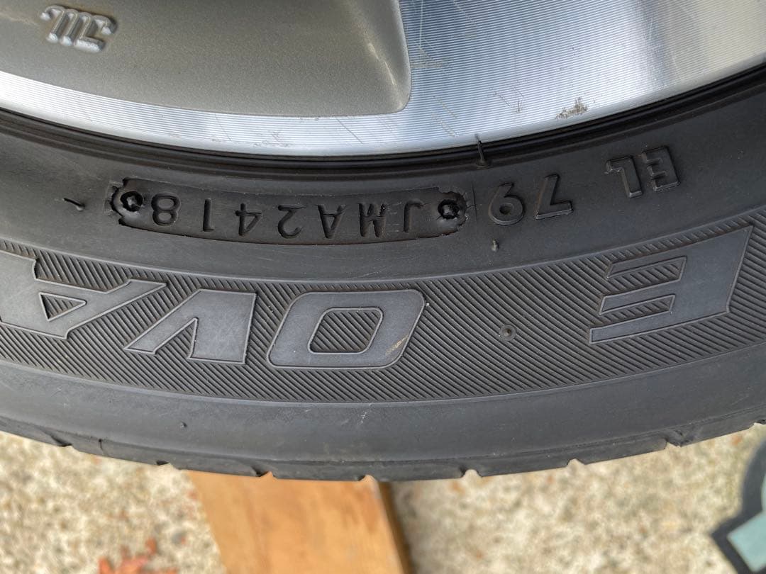 日産　オーテック　15インチ シルバー 6スポークホイールセット