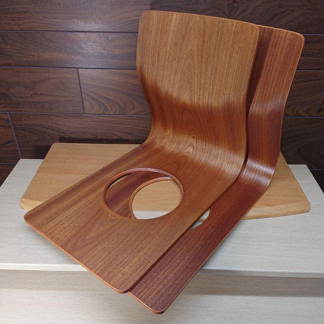 天童木工 Tendo 座椅子 プライウッド 曲木 藤森健次 和モダン 2脚セット