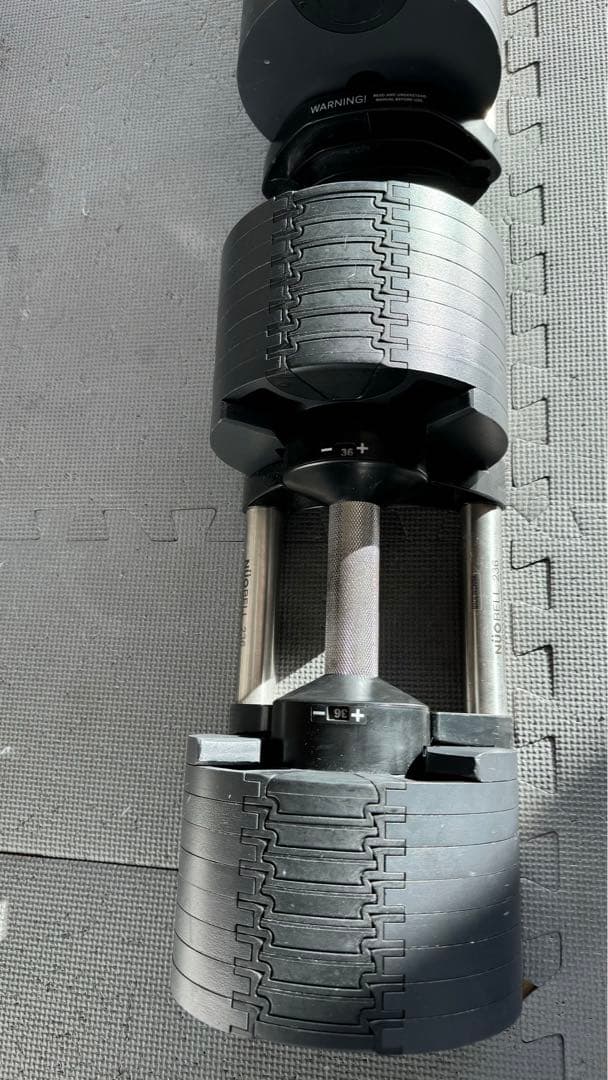 片方訳あり　フレックスベル ダンベル 可変式36kg（1/2）