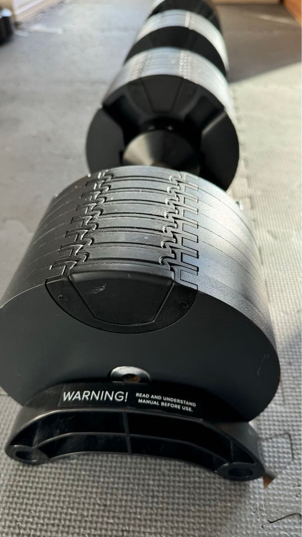 片方訳あり　フレックスベル ダンベル 可変式36kg（1/2）