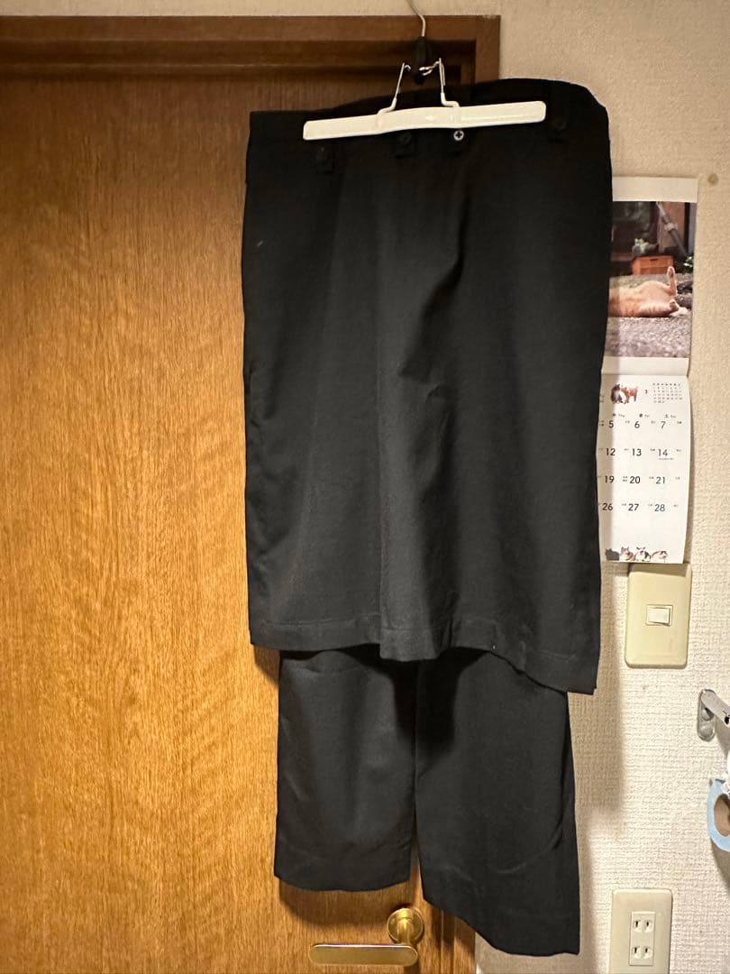 ground y スカート付きパンツ