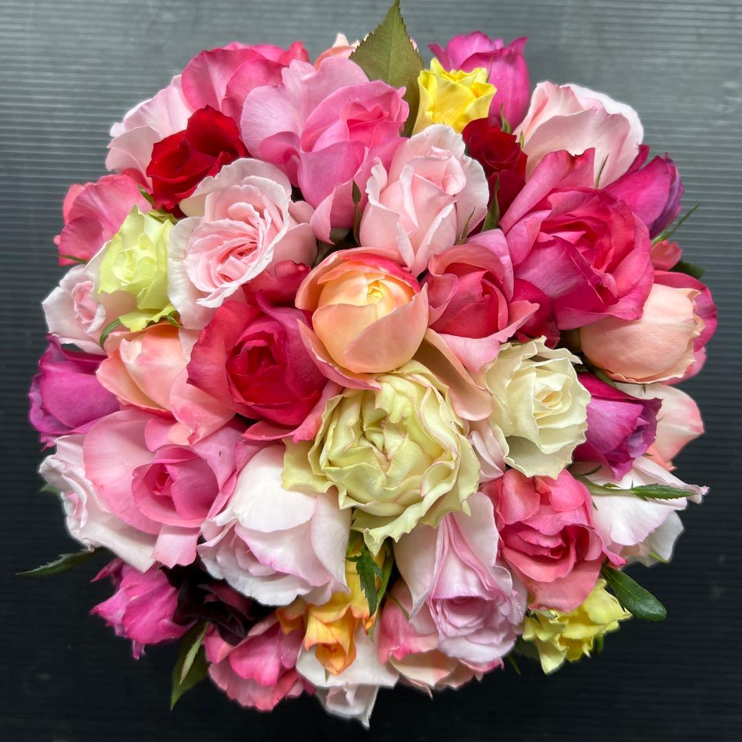 勇気凛々　50本　アレンジ(散らし) 追加ラッピング