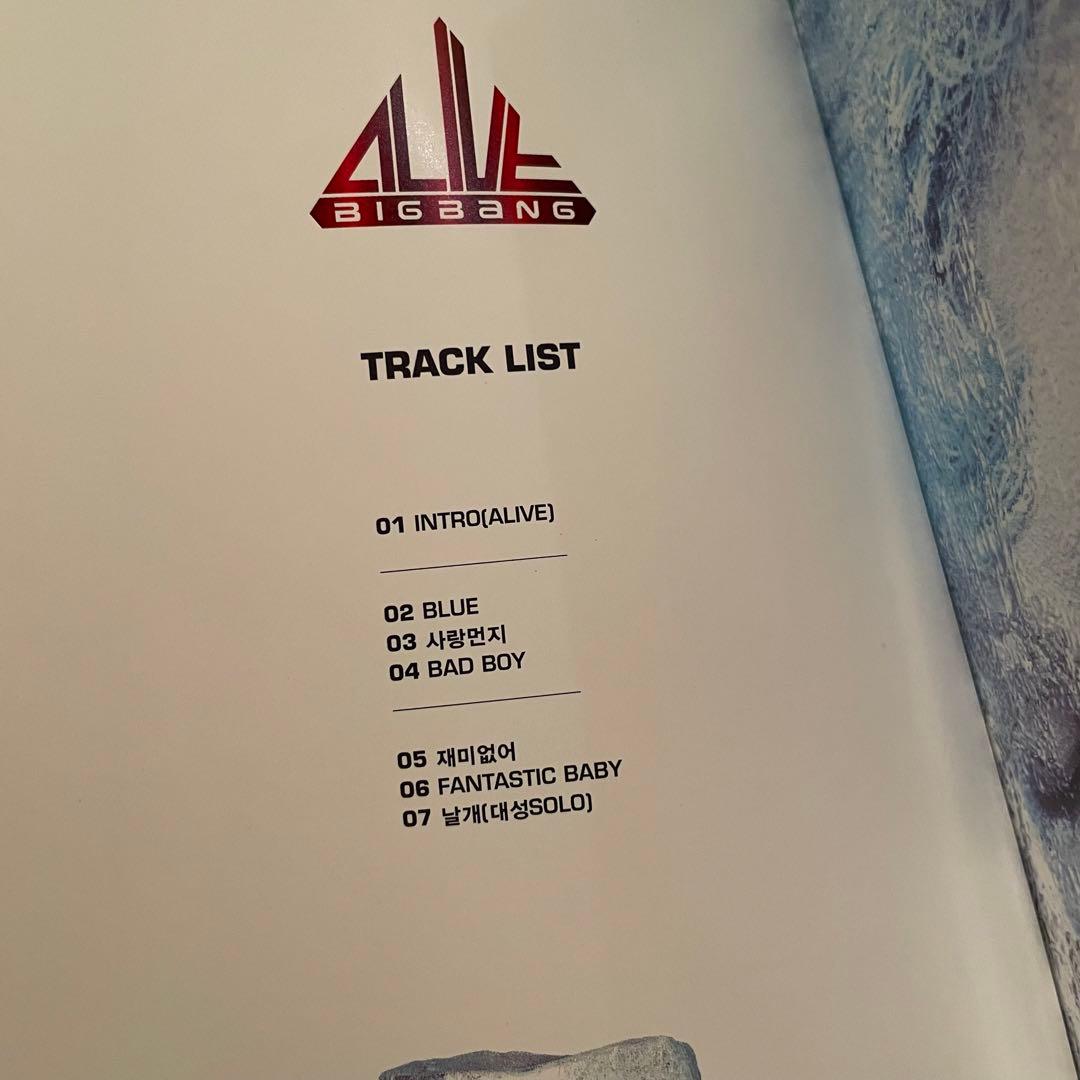 激レア!!ALIVE BIGBANG TOP ver.韓国版スチールジャケット