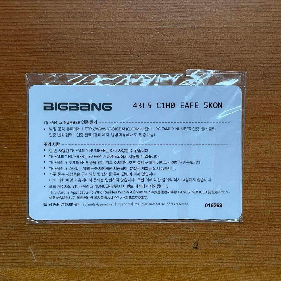 激レア!!ALIVE BIGBANG TOP ver.韓国版スチールジャケット