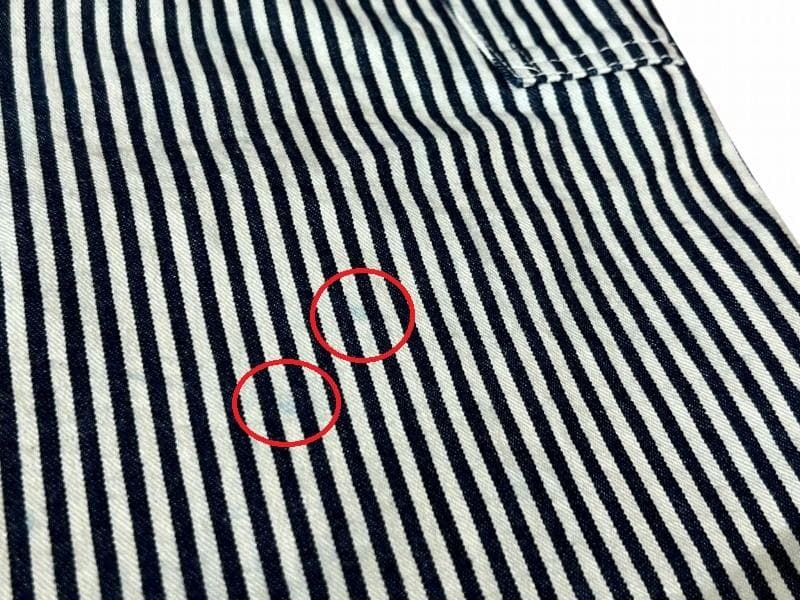 専用東洋 シュガーケーン SC41823 11oz. ヒッコリー ワーク パンツ