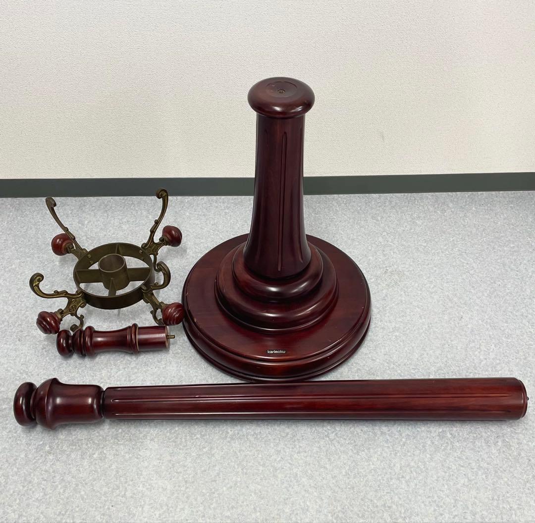 カリモク家具 karimoku ポールハンガー ラック　アンティーク　美品