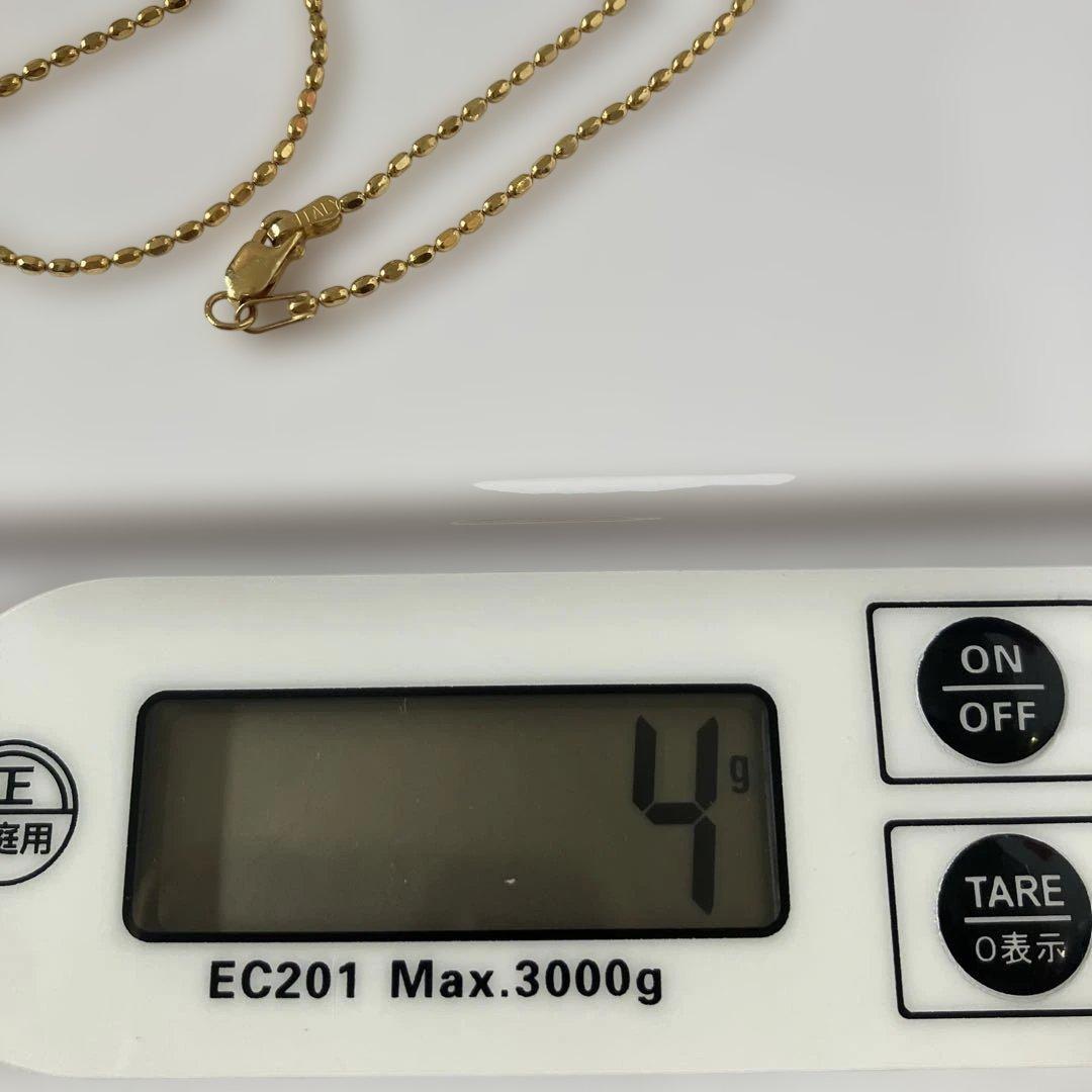 K14 ネックレス 約39.5cm 約4g 刻印あり ゴールド 14金 チェーン