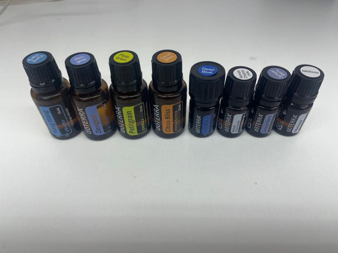 doTERRA エッセンシャルオイルセット　開封品　8本セット