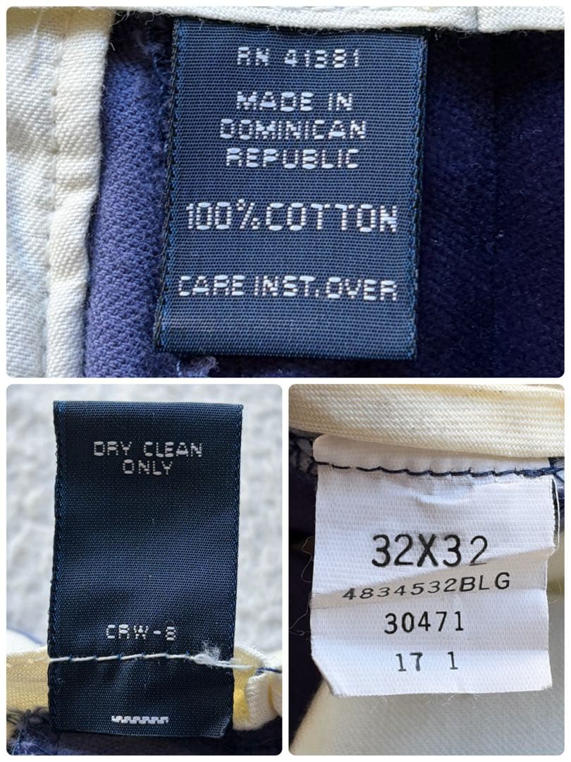 超激レア✨ポロバイラルフローレン ベロアパンツ スラックス ブルー系 32/32