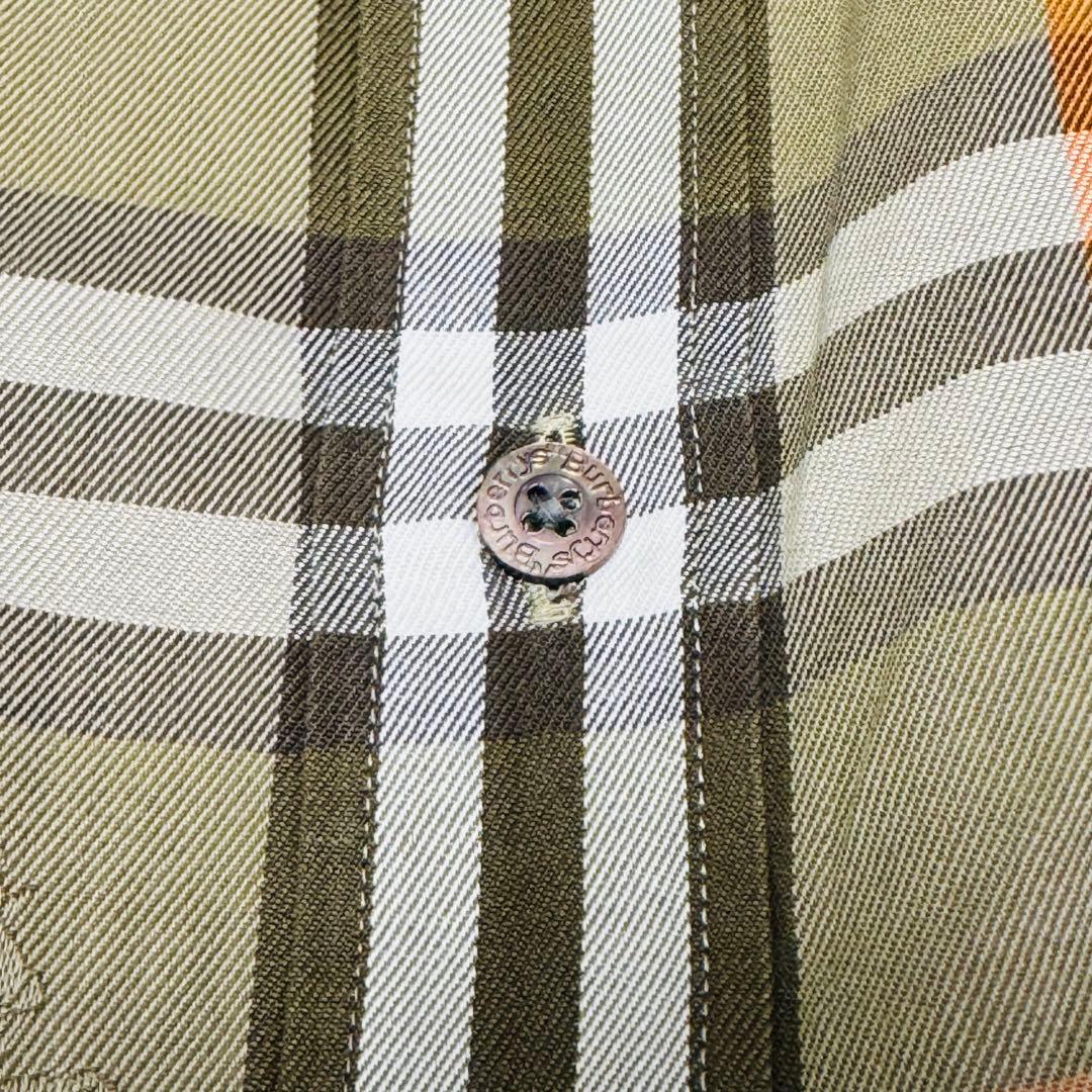 極美品✨バーバリー シャツ ノバチェック シャドーホース 長袖 90's
