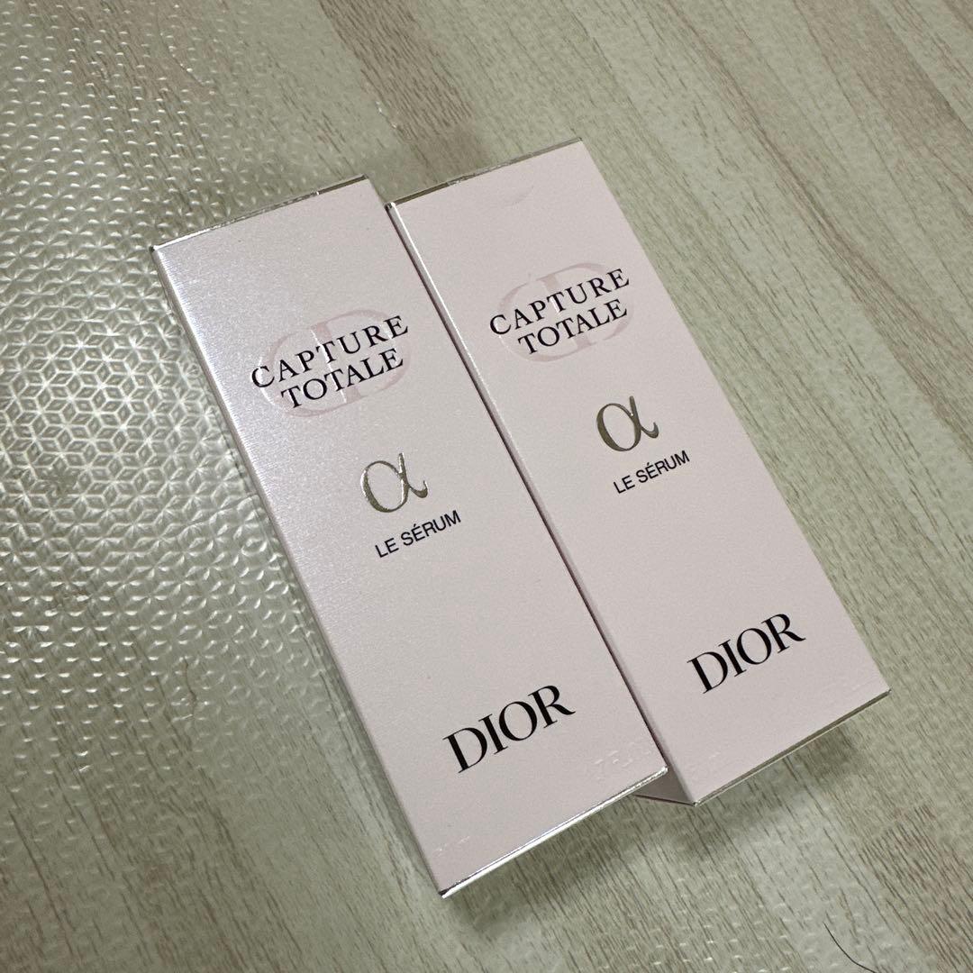 新品未使用ディオールDIORカプチュール トータル ルセラム50ml美容液2本