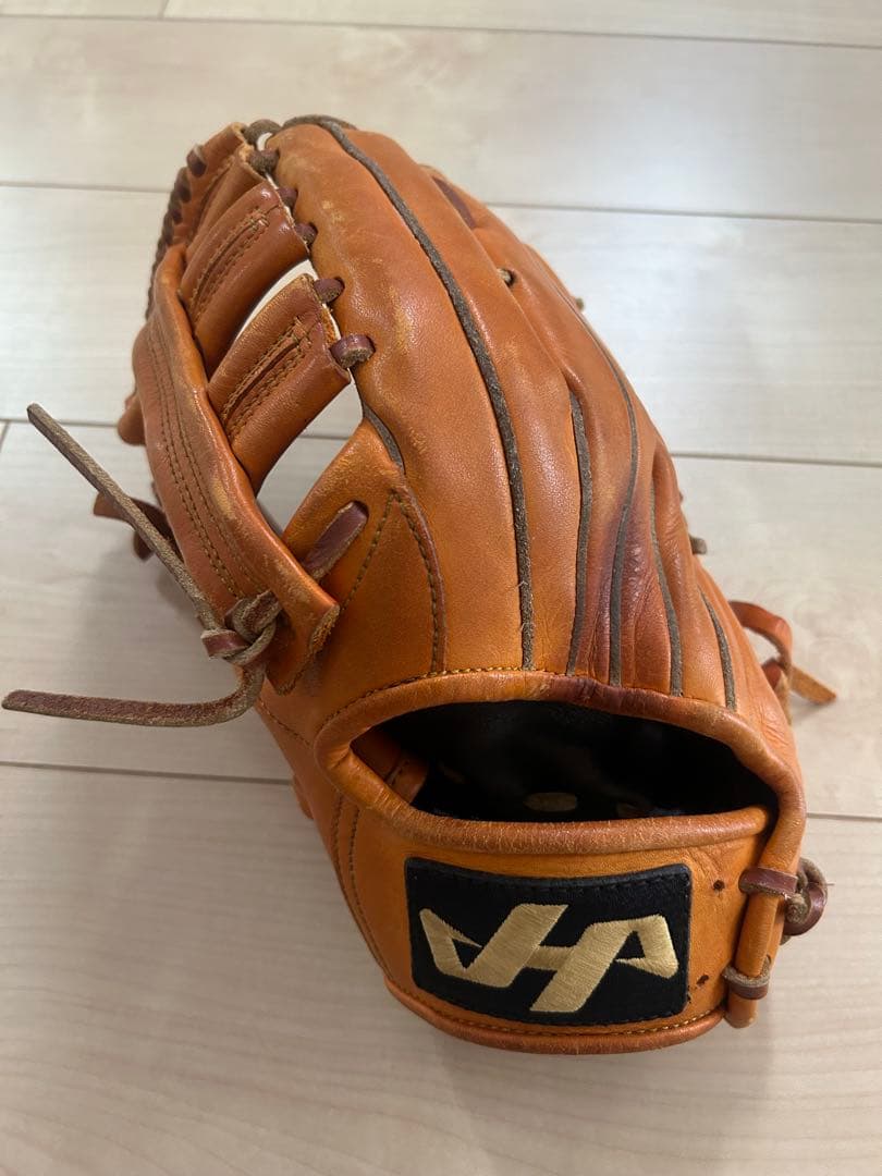 左投げ　外野手　グローブ　軟式　ハタケヤマ